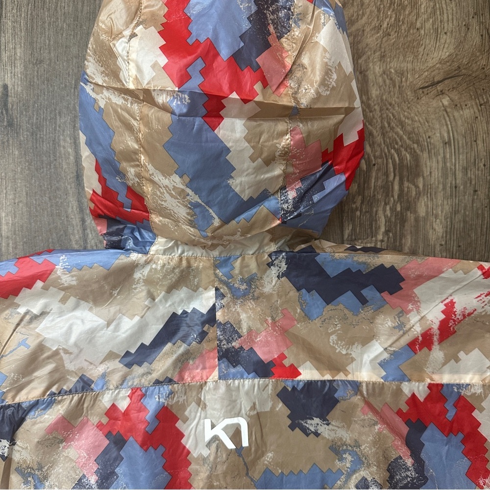 Kari Traa Breathable Loose Waterproof Shell Jacket Women’s Size M Multicolour - Picture 9 of 11